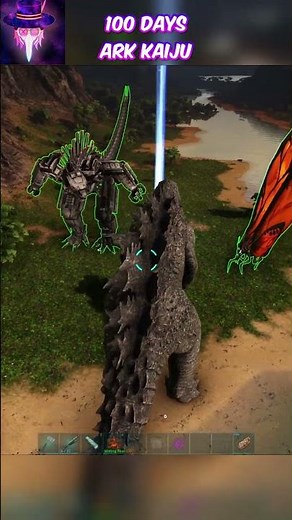 These Kaiju have some moves! #100days #arksurvivalevolved #crowmeda100days