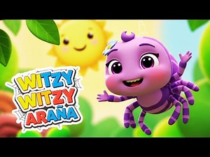 🕷️ Witzy Witzy Araña 🕸️ | 🎶 Canción Infantil Divertida y Educativa 🌈 para Niños 👶