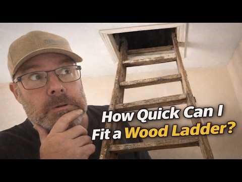 How quick can I fit a Fakro wood ladder