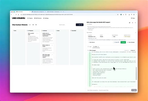 How did I miss this?! Vibe Kanban is a free tool for running multiple AI coding agents side by side. You can jump between Claude Code, Gemini CLI, and Codex instantly, with all task status visible in one dashboard 🤯 It's free and 100% open source. | 20playtesters