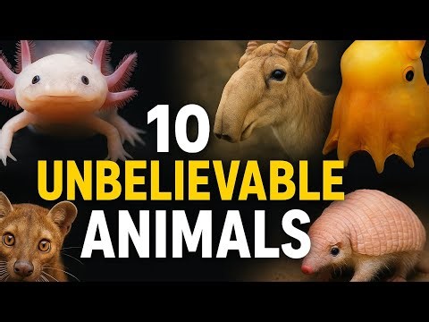 10 Unbelievable Animals You Didn’t Know Exist | Strange & Rare Creatures on Earth