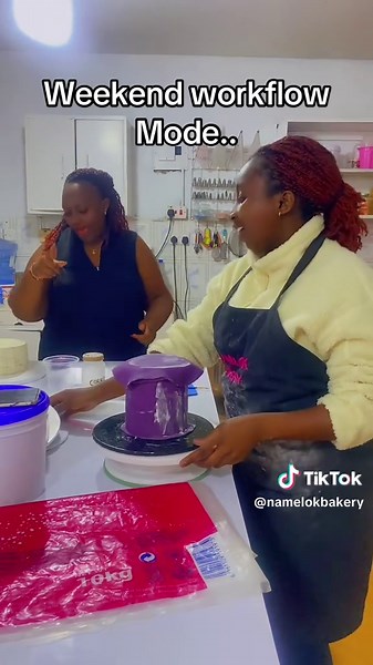 Weekend Workflow of a Kenyan Baker