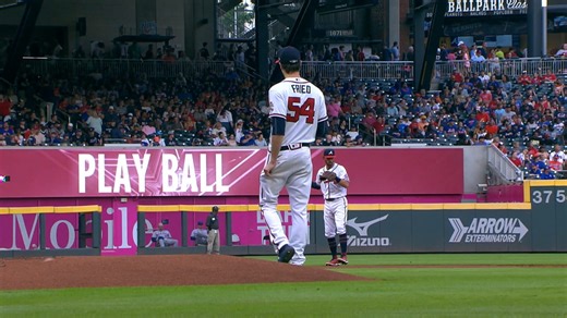 Max Fried strikes out seven
