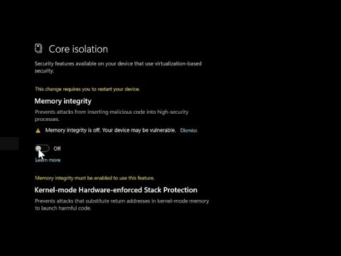 How To Enable Memory Integrity In Windows 11 (FIX)