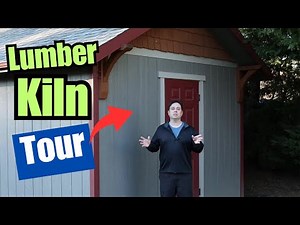 Lumber Kiln Tour - DIY Lumber Drying Shed - with All the Bells and Whistles