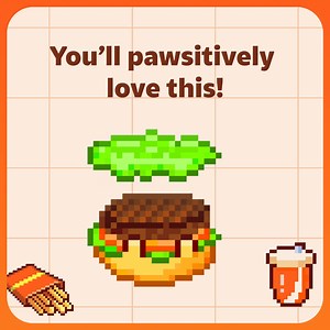 6.9K views · 29 reactions | Follow PjlinaTheSilense’s tutorial on how to draw a cat burger to get a purrfect badge for your profile! bit.ly/46N7vRN | DeviantArt | Facebook