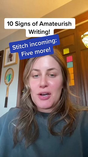 Five Amateurish Writing Signs to Avoid | Writing Tips