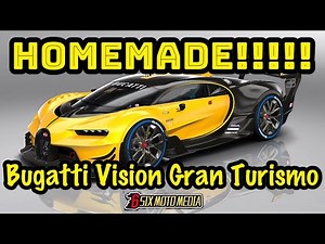 Amazing homemade Bugatti vision gt replica 自己做布加迪 | SIXMOTO MEDIA