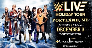 1.5K views · 136 reactions | WWE LIVE Holiday Tour is coming to Portland, ME on Dec 3! Tickets and superstar experiences are on sale now! | Cross Insurance Arena | Facebook