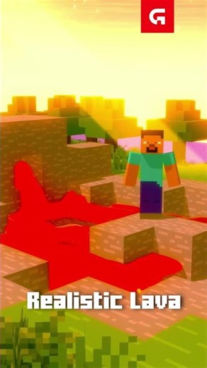 Minecraft Realistic Lava