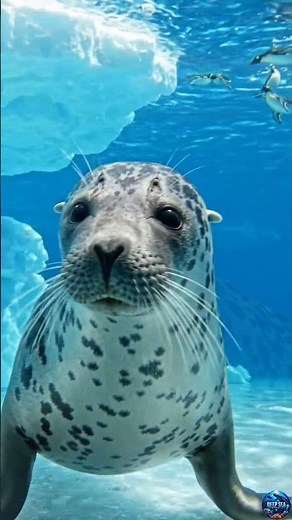 The Powerful Predator of Antarctic Ice 🦭❄️ | Leopard Seal