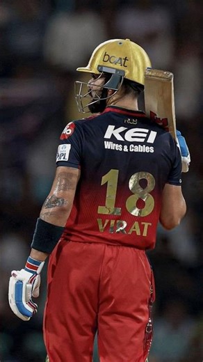 vah Virat Kohli ka fan hoga vahi Bata payega 18 number se pahle Virat Kohli ka t-shirt ka number ta💯
