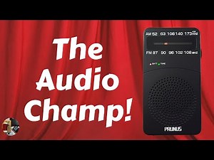 Prunus J-166 AM FM Version Portable Radio Review