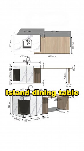 Still using a traditional dining table? #aleadhome #highendcustom #highendprojects #cabinet #cabinets #customkitchencabinets #balcony #cabinetdesign #interiordesign #kitchenrenovation #storagesolutions #furnituredesign #diy #love #art | Alead Kitchen & Wardrobe Custom