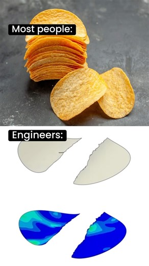 🥔🥔 we’ll have one chips, the engineers way pls! 😌🙋🏻‍♀️ #3DEXPERIENCE #SIMULIA #simulation #engineering #engineers | Dassault Systèmes