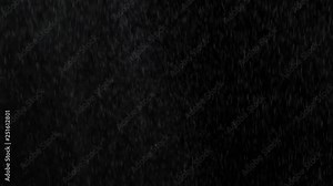 Dust particles flowing in black Background, Slow motion Stock Video