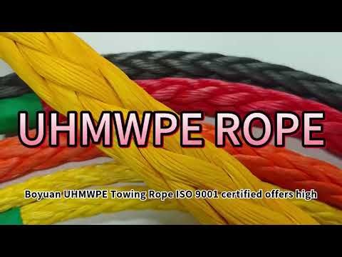 UHMWPE Rope – Ultra High Strength Marine Mooring Rope | Factory Direct Export