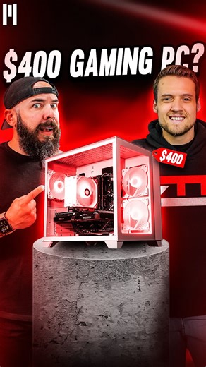 META PCs on Instagram: "ZTT Helps Us Build a $400 Gaming PC! #gamingpc #pcgaming #pcbuild #tech #pcgamer"