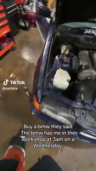 E36 BMW: Workshop Troubles at 3AM