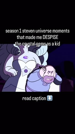 Daily SU Backgrounds ⭐️ | 1st clip - what was garnet thinking??? she has future vision and her best idea was shaking around a frail elderly steven? so out of... | Instagram