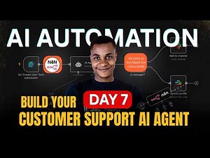 Building an AI Agent for Customer Support in n8n (Day 7 of 30-Day AI Automation Challenge)