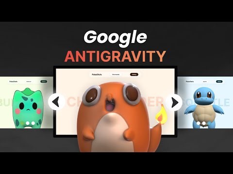 How I Build 3D Animated Websites with Google AntiGravity