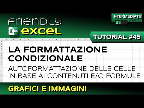 EXCEL #45 La Formattazione Condizionale
