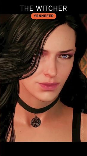 The Most Iconic GF 💜 all time in Gaming #shorts #thewitcher #Yennefer 🦄