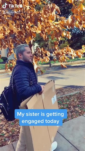 7 1/2 years and it happened❤️ Blow it up to see the ring💎. Thankful for the wonderful artist @fromtheryb #engagement #fyp #foryou #love