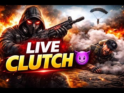“🔥 LIVE CLUTCH MOMENTS | SABKO PELENGE 😎”