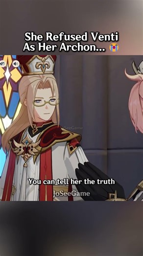 Barbara refused Venti as Her Archon 😭