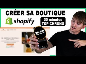 CRÉER UNE BOUTIQUE SHOPIFY DE MARQUE EN 30 MINUTES - TUTO A à Z 2024