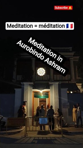 Aurobindo ashram Meditation in french ?? #meditation #meditação #frenchlanguage #language #aurobindo