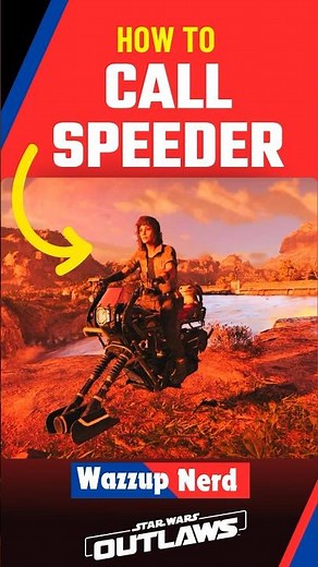 How to Call Speeder in Star Wars Outlaws - Super Easy Guide
