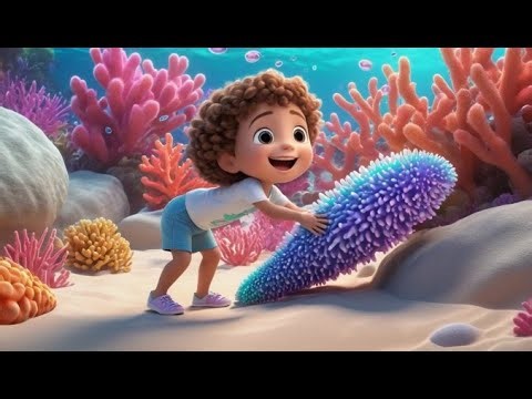 Pepinos do mar pingam pingam pingam | Canção Infantil | Portuguese Nursery Rhyme | Kids Songs