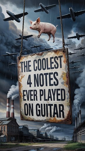 Shine On You Crazy Diamond by Pink Floyd. Arguably the 4 coolest notes ever played on guitar. | GuitArmy