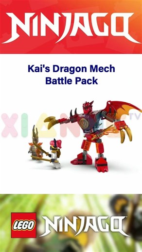 LEGO® Ninjago Kai's Dragon Mech Battle Pack