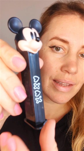 Mickey mouse PEZ dispenser. ASMR #shorts