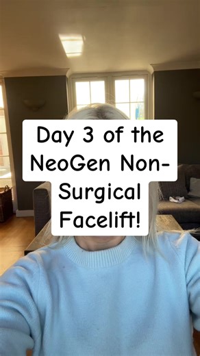 Day 3 after my NeoGen non-surgical skin treatment and the recovery is well underway. My skin is still feeling warm and tight, which is a normal part of the healing process as the skin begins its renewal cycle. This stage is where the surface starts calming down while deeper collagen activity continues beneath the skin. One of the most fascinating parts of NeoGen is that the real results don’t appear straight away. The skin continues rebuilding and producing collagen for months, meaning improveme