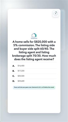 Real Estate Exam Math: How to Calculate Agent Commission