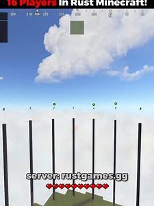 New 16 Player Mega Pillars🔥 #rust #minecraft #rustgames #rustcraft #rustconsole