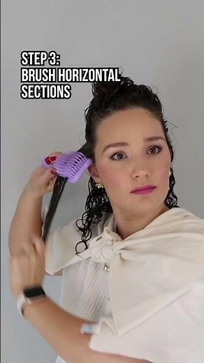 Fast & Foolproof Brush Styling for #CurlyHair