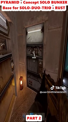 Construcción de la Base PYRAMID en RUST: Guía para SOLO-DUO-TRIO