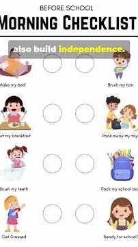 Visual Schedules: A Simple Tool for Smoother Routines