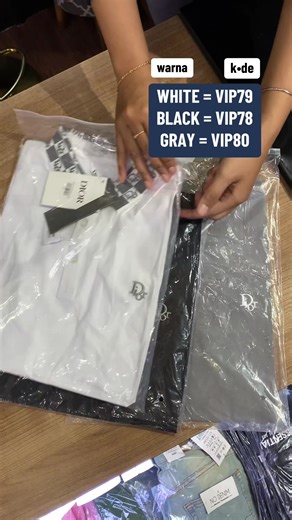 WHITE = VIP79 BLACK = VIP78 GRAY = VIP80 #kalteng #kaltim #kalsel #banjarmasin