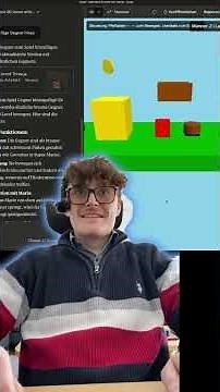 Super Mario in 60 Sekunden mit KI programmiert #programmieren #coding