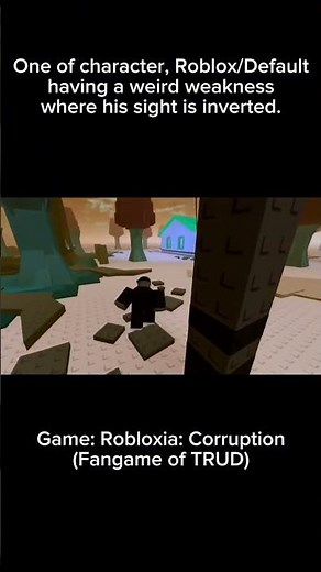 Roblox’s unique weakness| Robloxia: Corruption #roblox #trud #therobloxiauntildawn
