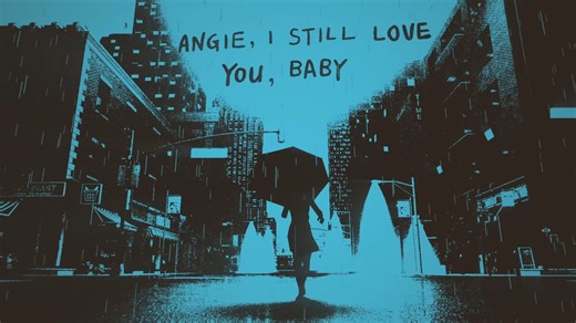 【4K双语字幕】The Rolling Stones - Angie（歌词MV）