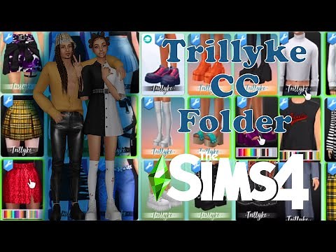 Trillyke CC Folder ✨l Maxis Match: Clothes & Shoes l #thesims4