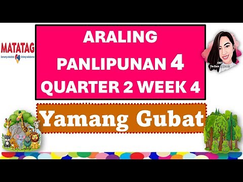 ARALING PANLIPUNAN 4 QUARTER 2 WEEK 4 MATATAG CURRICULUM #aralingpanlipunan4quarter2week4matatag